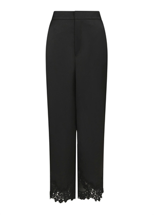 Emery heavy sateen lace buks Sort Neo Noir 